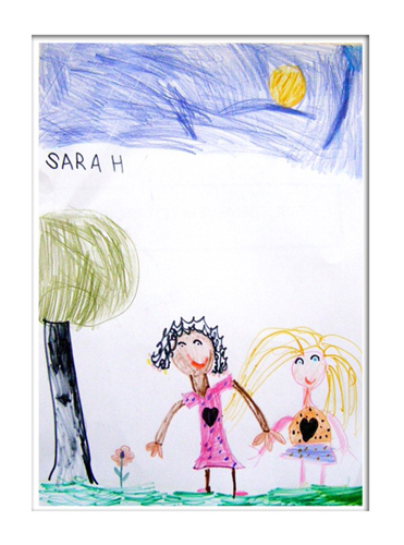 dessin de Sarah, 4 ans